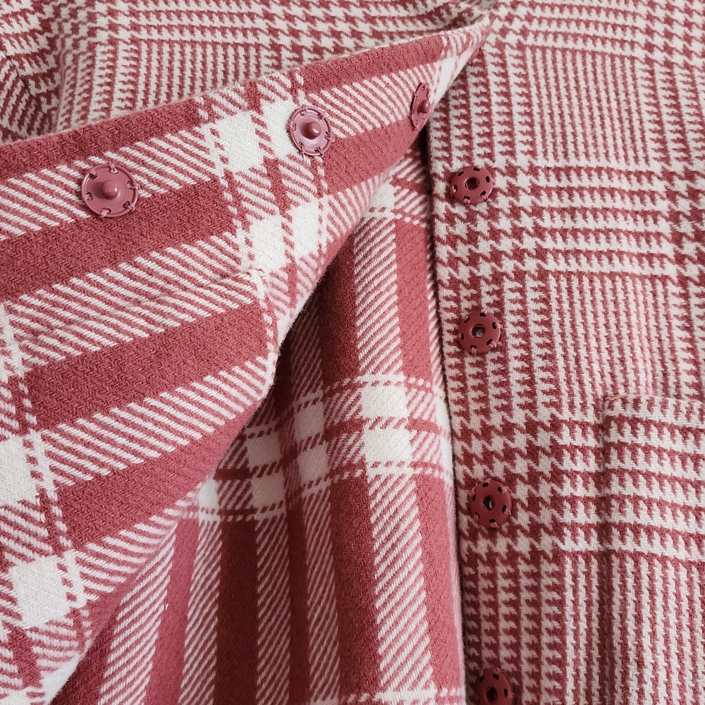Splendid: Checkered/ Plaid Reversible Jacket - Picture 3 of 6